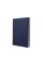 Ежедневник А5 Optima датированный 2022 синий натуральная кожа №O25200-02