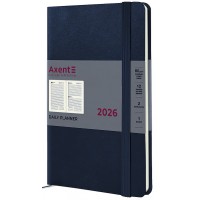 Щоден. А5 "Axent" дат2026 Partner Strong синій №8819-26-02(12)