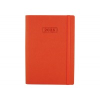 Щоден. А5 "Optima" дат2026 Cross помаранчевий №O25235-06 м'яка обкл..на резинці(20)