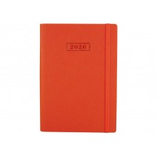 Щоден. А5 "Optima" дат2026 Cross помаранчевий №O25235-06 м'яка обкл..на резинці(20)
