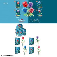 Конструктор "Flower" 504дет,в дисплеї,26.3х17.3х19.5см №123-983/985/986/987(8)(96)(192) КІ