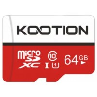 Карта пам`яті 64Gb Micro-SDXC (UHS-1) Kootion class 10 (adapter SD)
