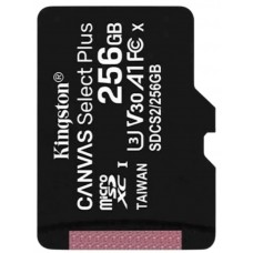 Карта пам`яті 256Gb Micro-SDXC(UHS-1) Kingston Canvas Select Plus Gen3 R-150MB/s class10