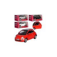 Машина металева Kinsmart FIAT 500, в коробці 16х7х8см (24) (96) №KT-5345-W  