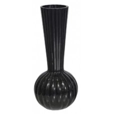Ваза скло "Viva Elegance" h-32см чорна №A060344