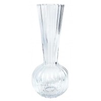 Ваза скло "Viva Elegance" h-32см прозора №A060342