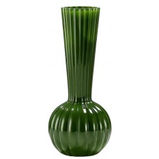 Ваза скло "Viva Elegance" h-32см зелена №A060346