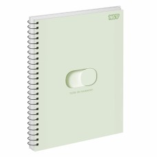 Зошит пруж. А4 80арк. кліт. карт.обкл. ВД-лак "Clear form" №152452/Yes/