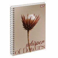 Зошит пруж. А4 80арк. кліт. карт.обкл. ВД-лак "Floral Harmony" №152457/Yes/