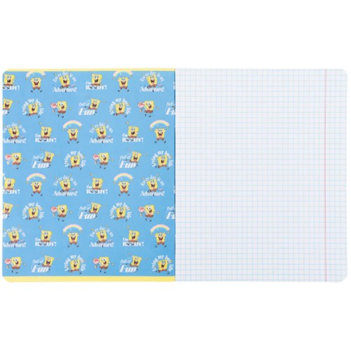 Зошит 18арк. кліт. "Kite" софт тач + УФ лак об'ємний SB №SB26-236(20)(400)