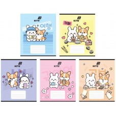 Зошит 18арк. кліт. "Kite" софт тач + УФ лак №K26-236-2(20)(400)