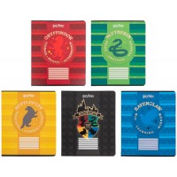 Зошит 18арк. кліт. "Kite" софт тач + УФ лак Harry Potter №HP25-236(20)(400)