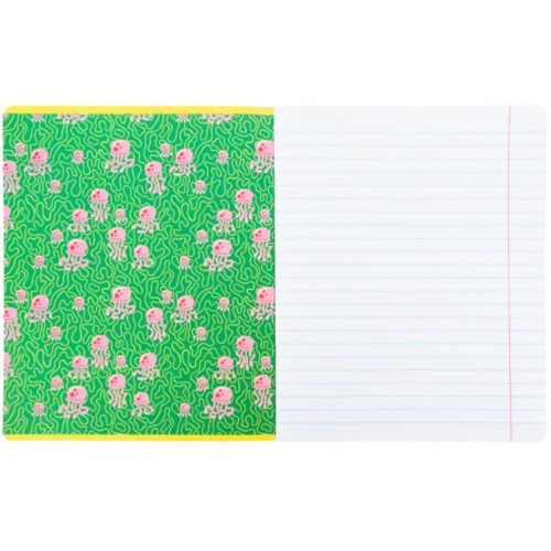 Зошит 18арк. лін. "Kite" софт тач + УФ лак об'ємнийSpongeBob SquarePants№SB26-237(20)(400)