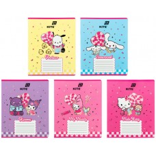 Зошит 18арк. лін. "Kite" фольга + УФ лак Hello Kitty Mix №HK26-237(20)(400)