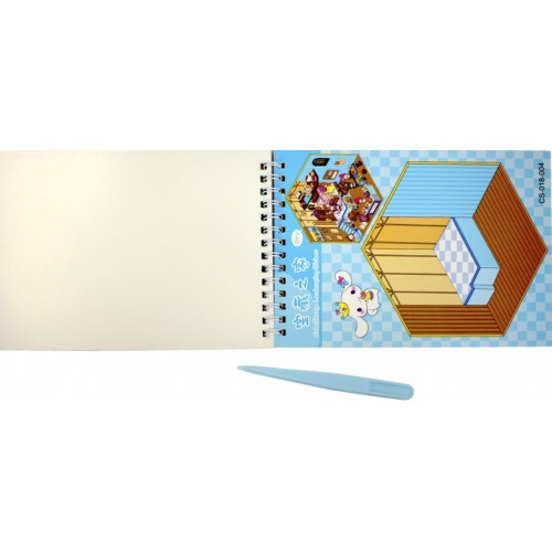 Книжка з наліпками А5 румбокс №CS(SA-0428)(24)