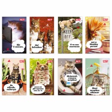 Блокнот А7 48арк. кліт. карт. No Explanation №152581/Yes/(40)(320)