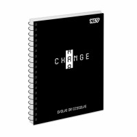 Блокнот пруж. А5 80арк. кліт. карт. обкл. ВД-лак RESET №152438/Yes/