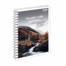 Блокнот пруж. А5 80арк. кліт. карт. обкл. ВД-лак Збери спогади №152319/Yes/