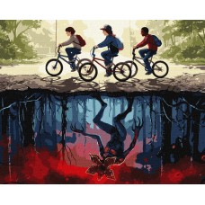 Картини по номерах акрил. "Межа реальностей" 40х50см №KHO5229/Ідейка/