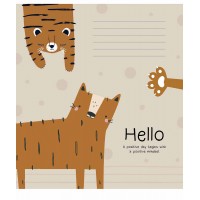 Зошит 24арк. кліт. Школярик "Genies" виб. УФ-лак №024-3583K(25)(200)