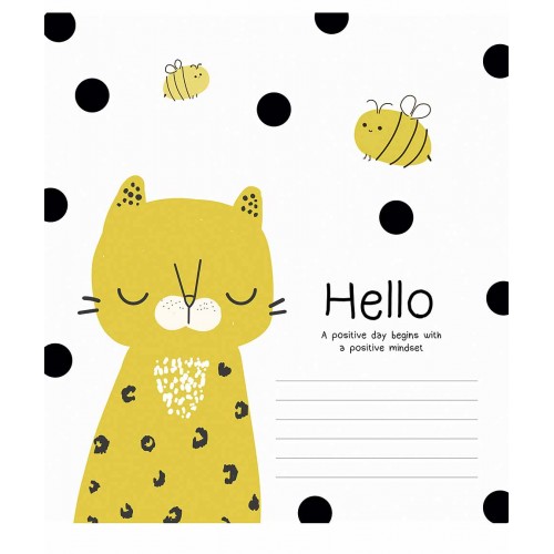 Зошит 24арк. кліт. Школярик "Genies" виб. УФ-лак №024-3583K(25)(200)