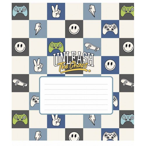 Зошит 24арк. кліт. Школярик "Genius" виб. УФ-лак №024-3585K(30)(300)