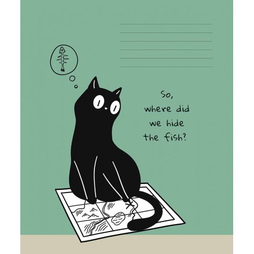 Зошит 24арк. лін. Школярик "Genies" виб. УФ-лак №024-3582L(25)(200)