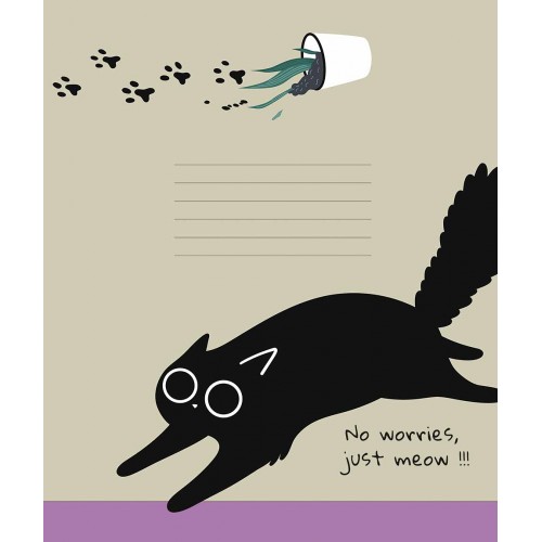 Зошит 24арк. лін. Школярик "Genies" виб. УФ-лак №024-3582L(25)(200)