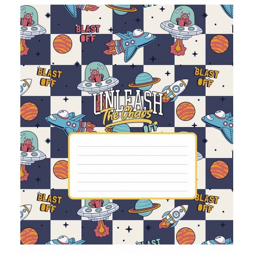 Зошит 24арк. лін. Школярик "Genius" виб. УФ-лак №024-3585L(30)(300)