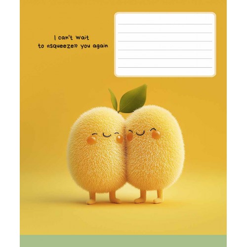 Зошит 18арк. кліт. Школярик "Mini friends" виб. УФ-лак №018-3574K(25)(200)