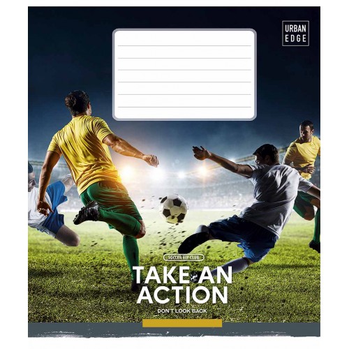 Зошит 18арк. лін. Школярик "Take an action" ВД-лак №018-3673L(25)(200)