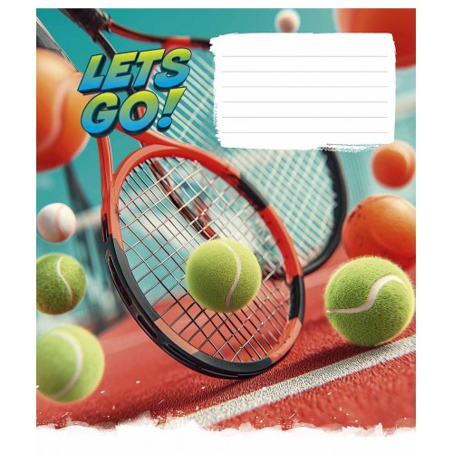 Зошит 18арк. лін. Школярик "Lets Go" ВД-лак №018-3678L(25)(250)