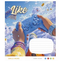 Зошит 24арк. кліт. Школярик ВД-лак №024-3681K(25)(250)