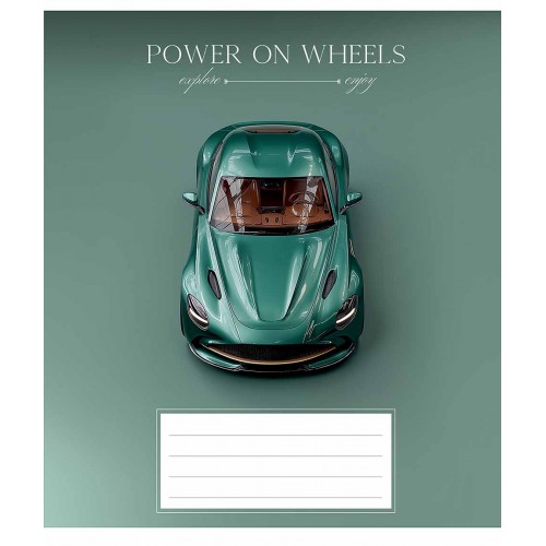 Зошит 48арк. кліт. Школярик "Motion and style" ВД-лак №048-3692K