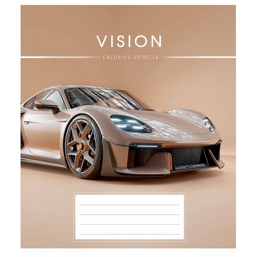 Зошит 48арк. лін. Школярик "Motion and style" ВД-лак №048-3692L