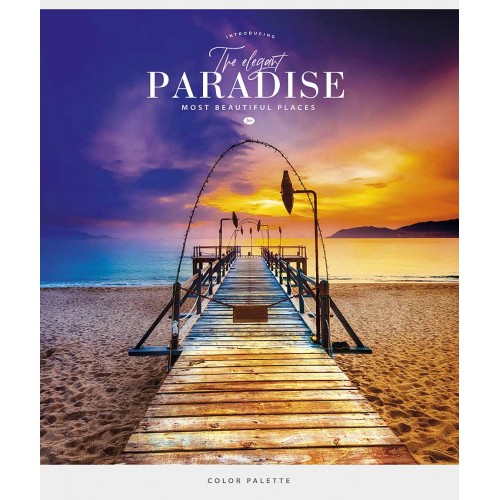 Зошит 60арк. лін. Школярик "Beauty around" УФ-лак №060-3696L(10)(80)