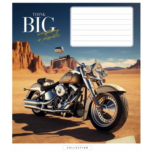 Зошит 18арк. лін. Star "Dream big" ВД-лак №018-3672K(25)(200)