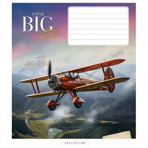 Зошит 18арк. лін. Star "Dream big" ВД-лак №018-3672K(25)(200)