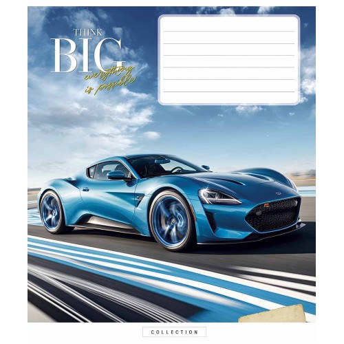 Зошит 18арк. лін. Star "Dream big" ВД-лак №018-3672K(25)(200)