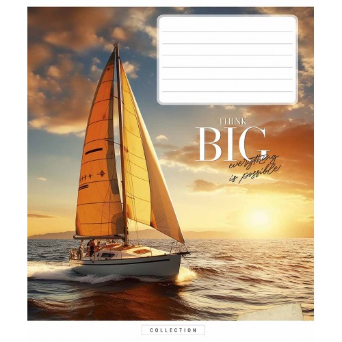 Зошит 18арк. лін. Star "Dream big" ВД-лак №018-3672K(25)(200)