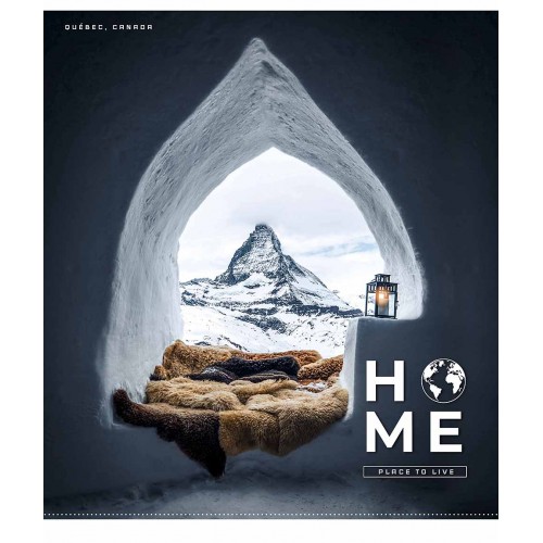 Зошит 60арк. кліт. Star "Place to live" УФ лак №060-3695K(5)(60)