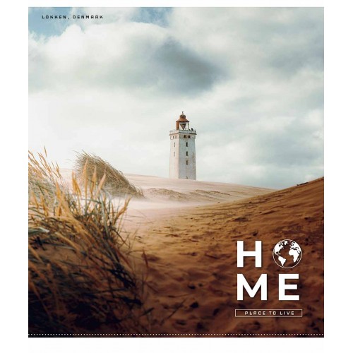 Зошит 60арк. кліт. Star "Place to live" УФ лак №060-3695K(5)(60)