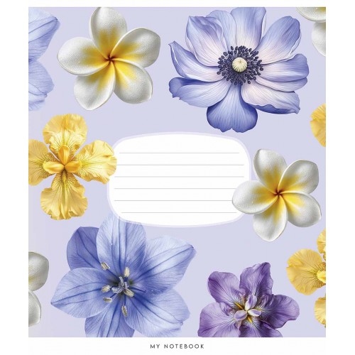 Зошит 24арк. кліт. Star (дівч) ВД-лак №024-3632K(25)(200)