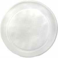 Набір тарілок пласт. d-20см білих 10шт