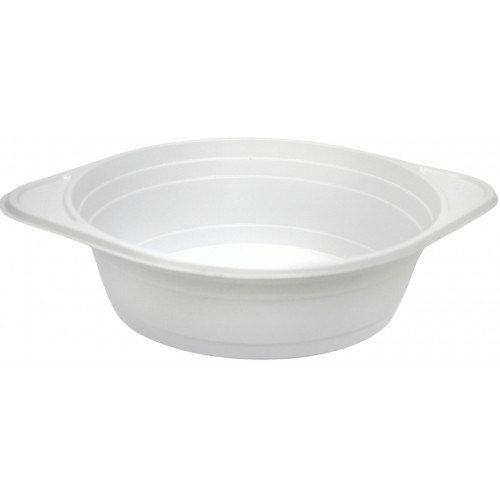 Набір тарілок пласт. супових 500мл білих 10шт