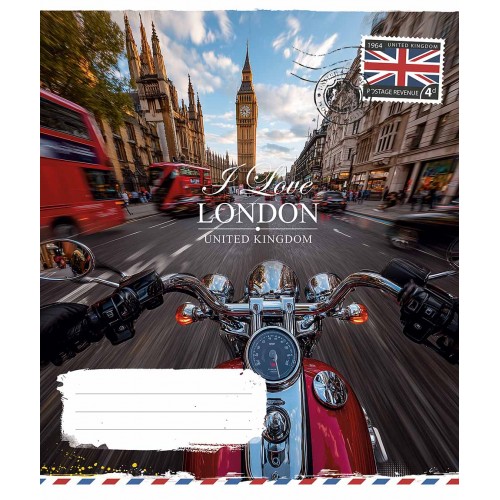 Зошит 36арк. лін. Школярик "" ВД-лак №036-3615L(20)(120)