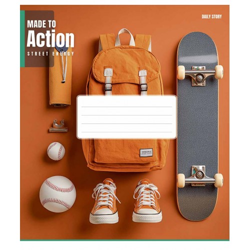 Зошит 36арк. лін. Школярик "" ВД-лак №036-3676L(20)(120)