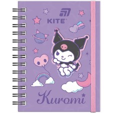 Блокнот пруж. А6 60арк. вирубка Kuromi №HK26-229/Kite/(50)