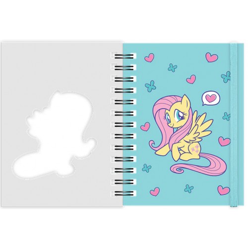 Блокнот пруж. А6 60арк. вирубка My Little Pony №LP26-229/Kite/(50)