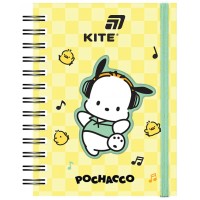 Блокнот пруж. А6 60арк. вирубка Pochacco №PC26-229/Kite/(50)